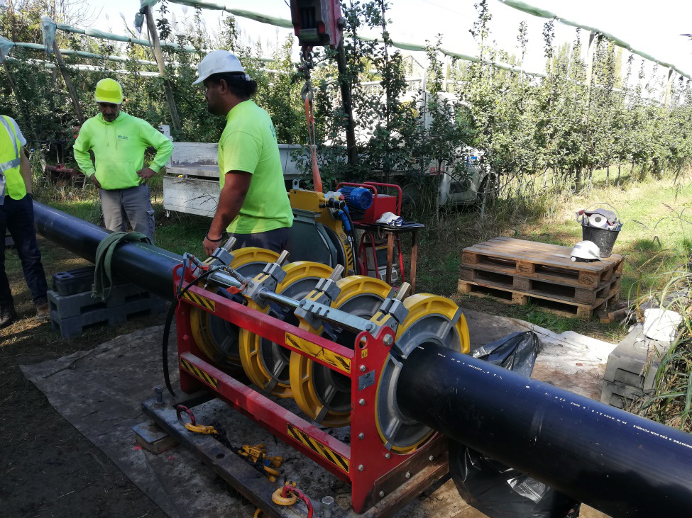 Modernisation des irrigations du secteur de Fayardes par Bries-TP